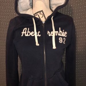 Vintage abercrombie and Fitch zip up